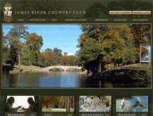 Tablet Screenshot of jamesrivercountryclub.com